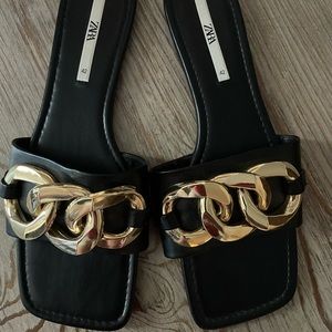 Zara sandals!